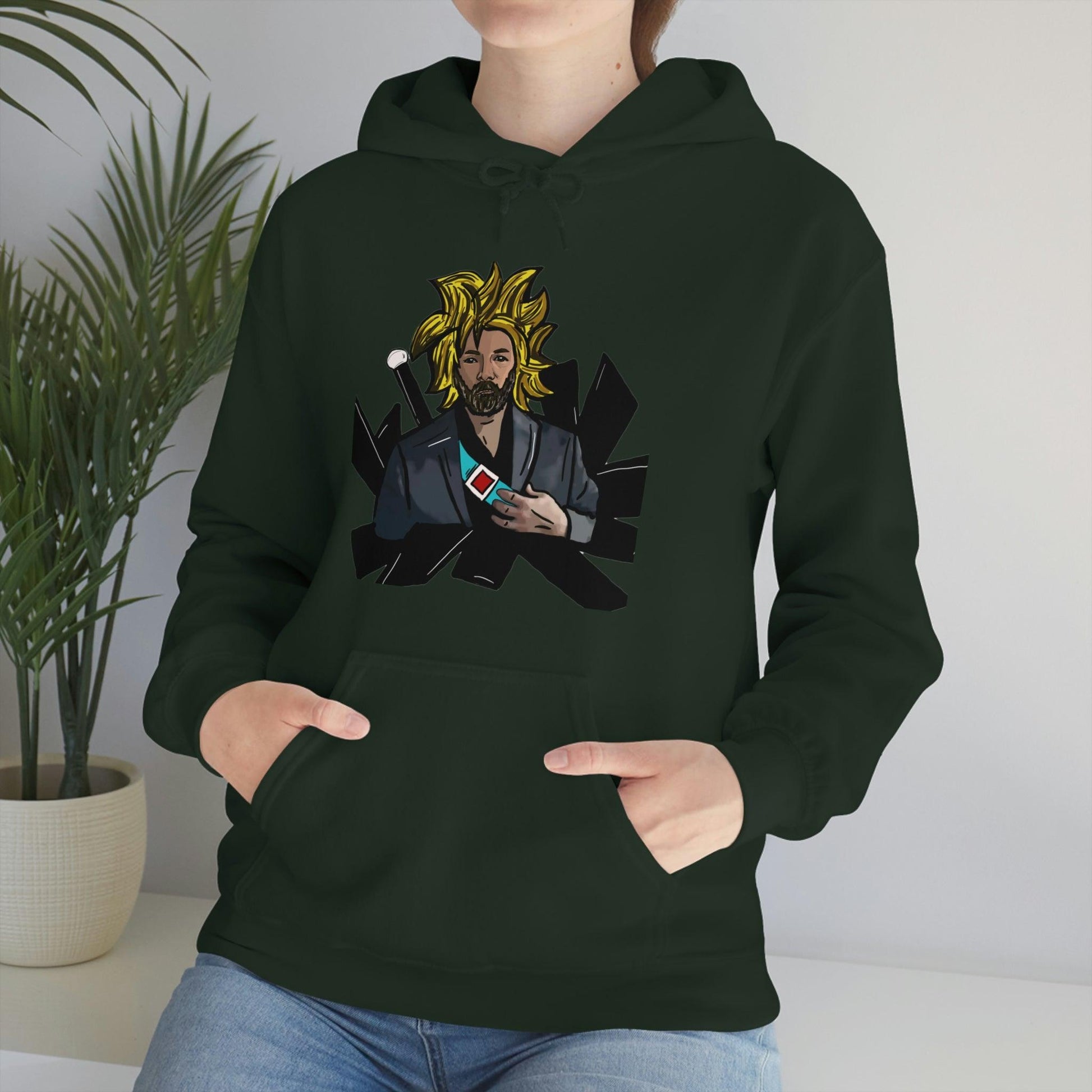 Super Saiyan Vale- Hooded Sweatshirt- Eric Vale - GtvStore