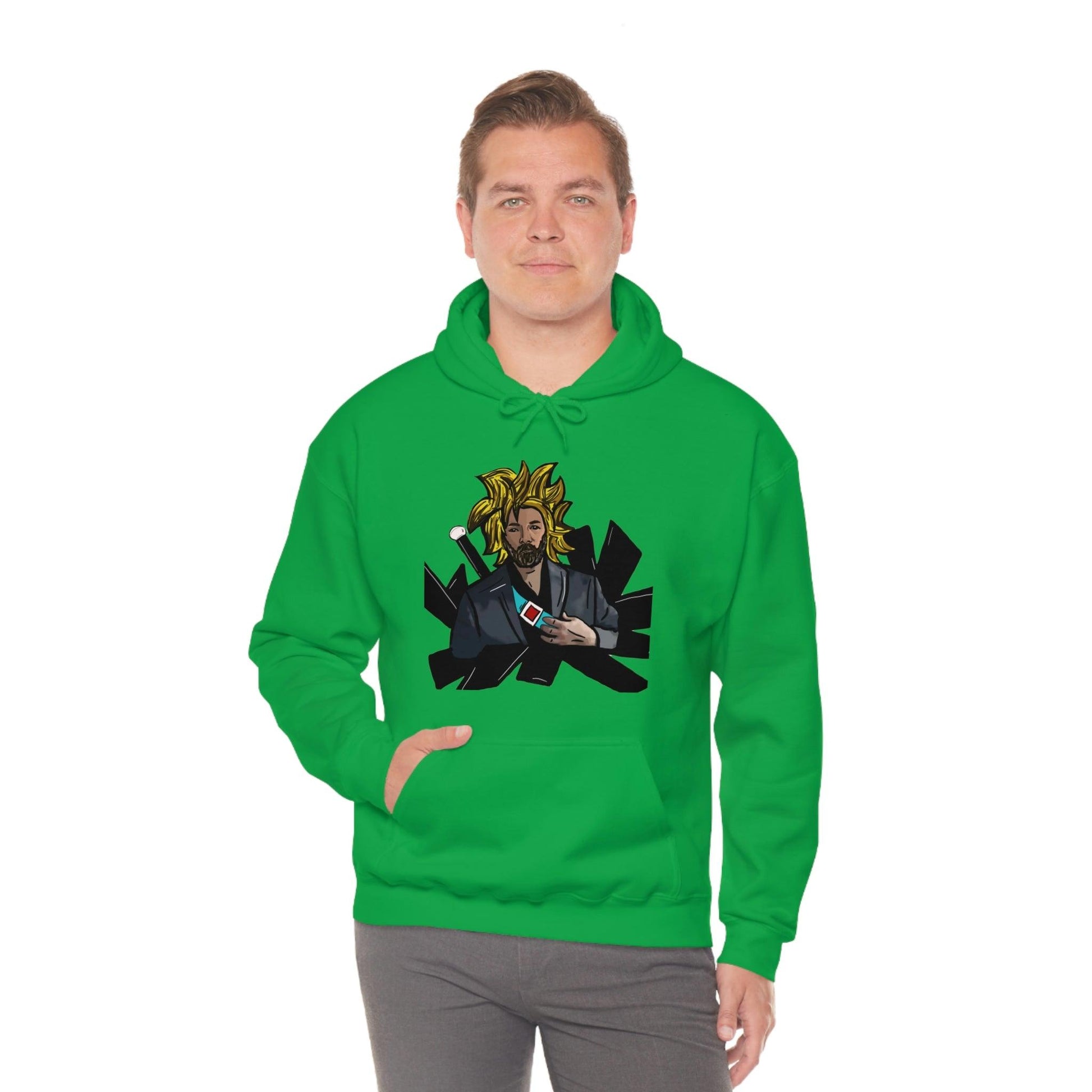 Super Saiyan Vale- Hooded Sweatshirt- Eric Vale - GtvStore