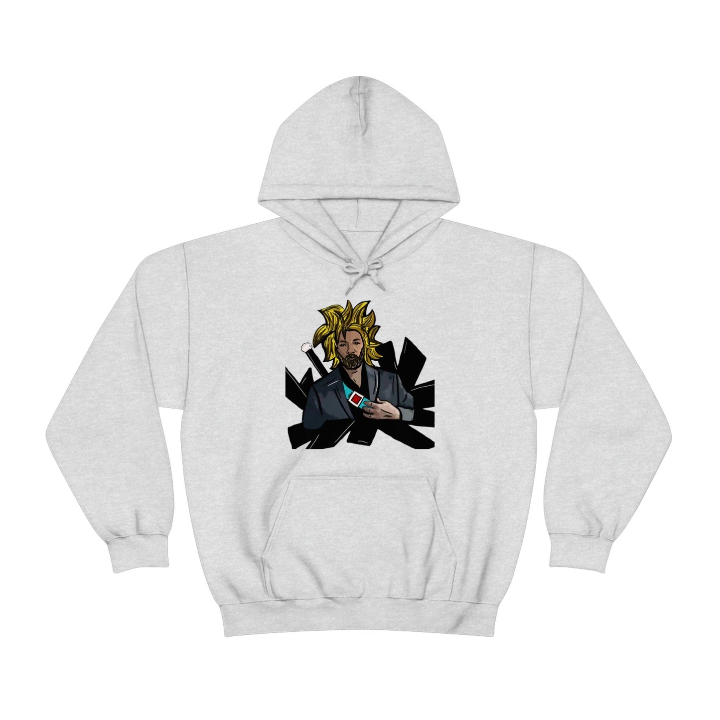 Super Saiyan Vale- Hooded Sweatshirt- Eric Vale - GtvStore