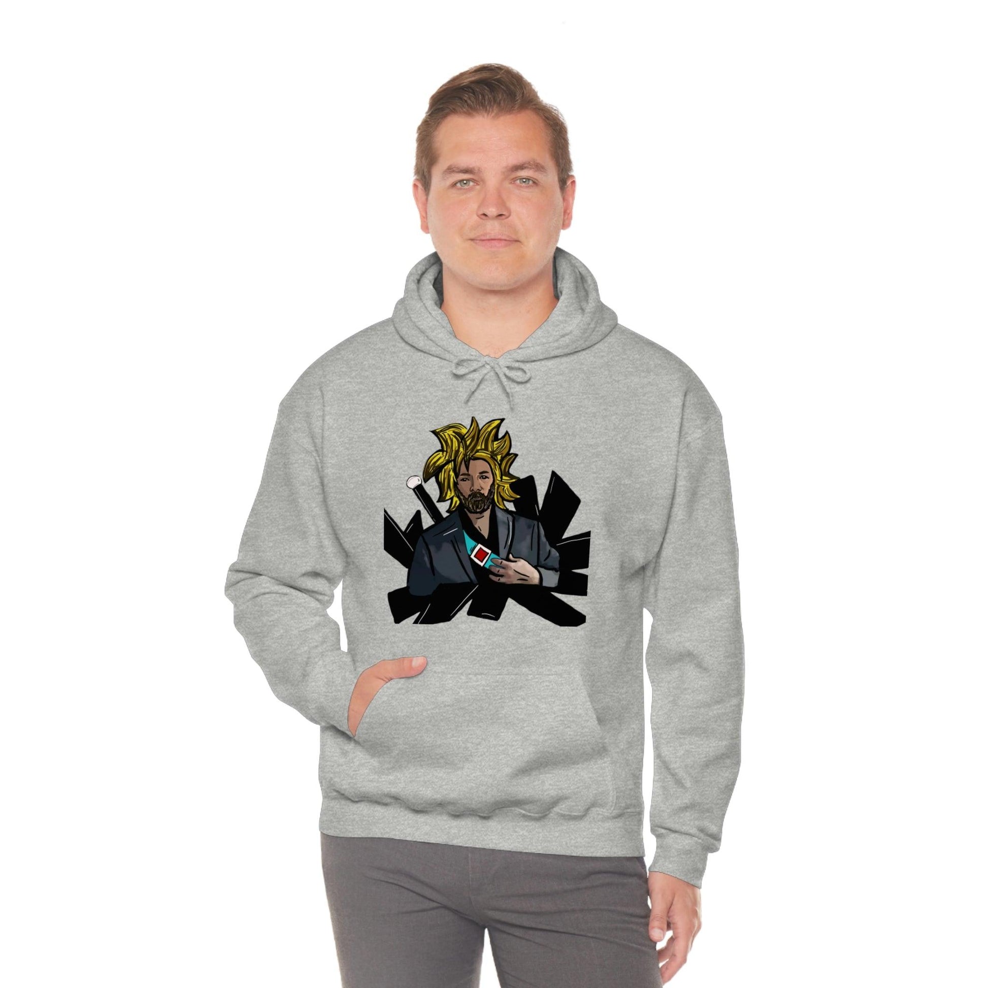 Super Saiyan Vale- Hooded Sweatshirt- Eric Vale - GtvStore