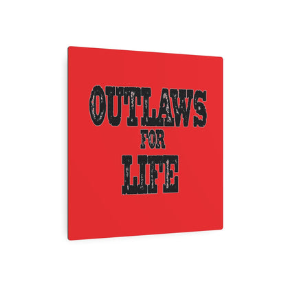 Roger Clark- Outlaws/Metal Art Sign - GtvStore