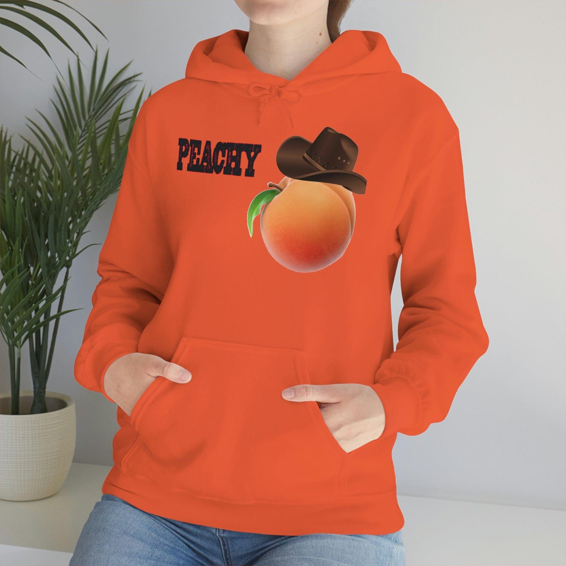 Roger Clark- Peachy black/ Unisex Heavy Blend™ Hooded Sweatshirt - GtvStore