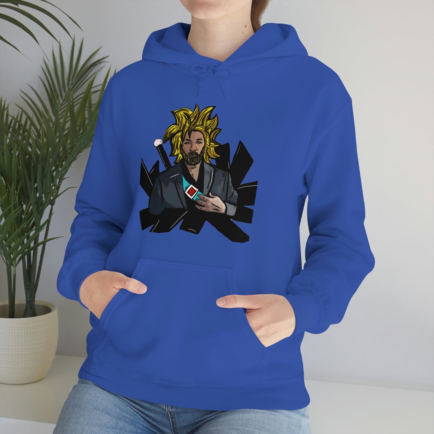 Super Saiyan Vale- Hooded Sweatshirt- Eric Vale