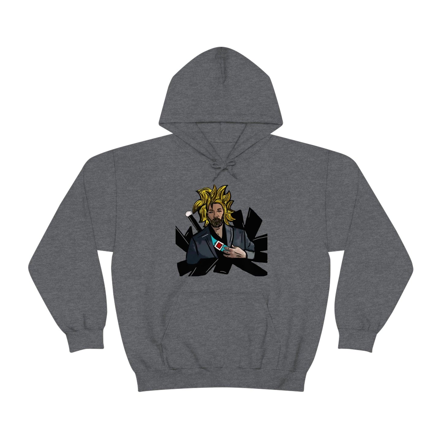 Super Saiyan Vale- Hooded Sweatshirt- Eric Vale - GtvStore