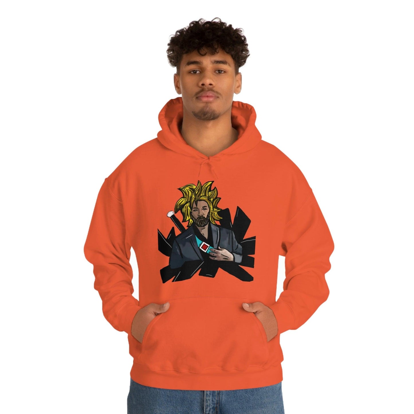 Super Saiyan Vale- Hooded Sweatshirt- Eric Vale - GtvStore