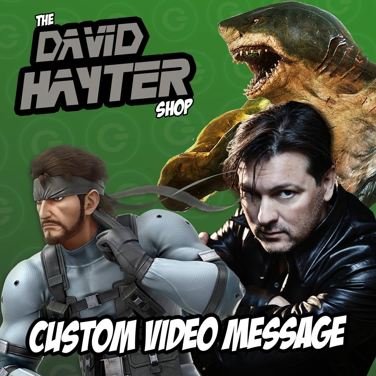 David Hayter Custom Video Message - GtvStore