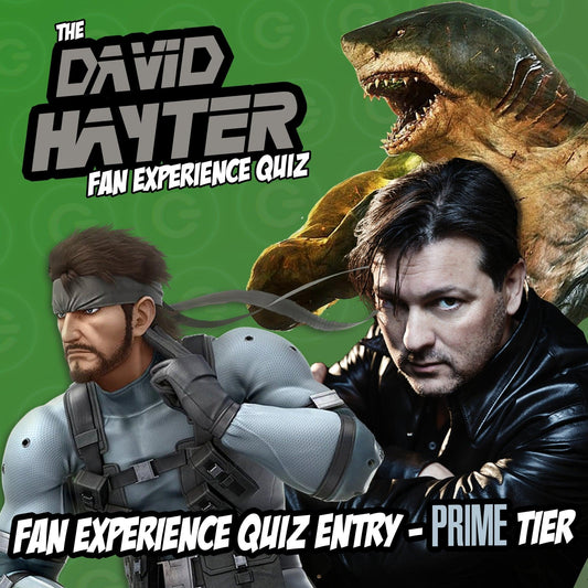 David Hayter Fan Experience Quiz - PRIME TIER - Single Entry - GtvStore