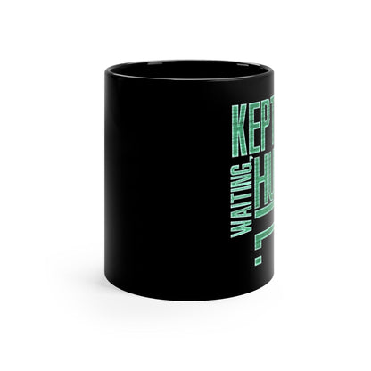 David Hayter - "Kept You Waiting, Huh?" Quote - Black Mug - GtvStore