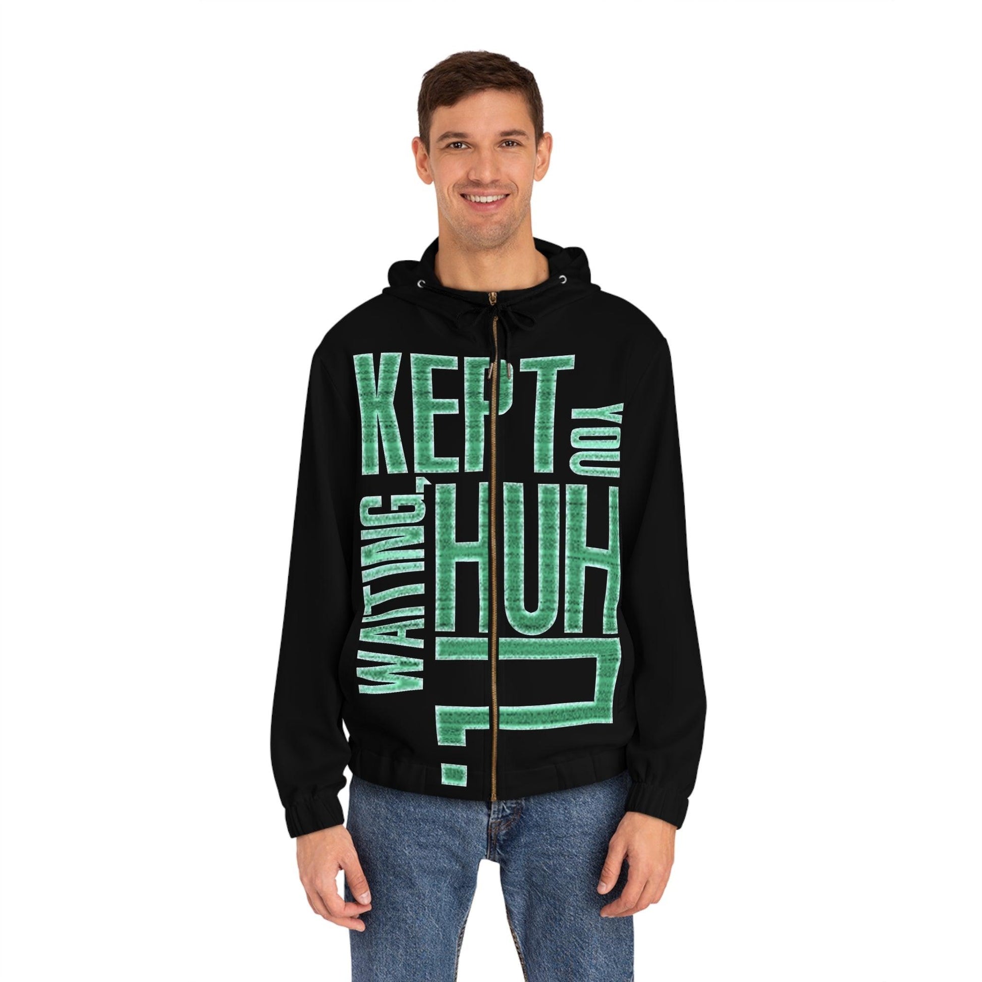 David Hayter - "Kept You Waiting, Huh?" Quote Zip Hoodie - LIMITED EDITION - GtvStore