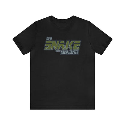 David Hayter - Solid Snake Voiced By - T-shirt - GtvStore