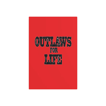 Roger Clark- Outlaws/Metal Art Sign