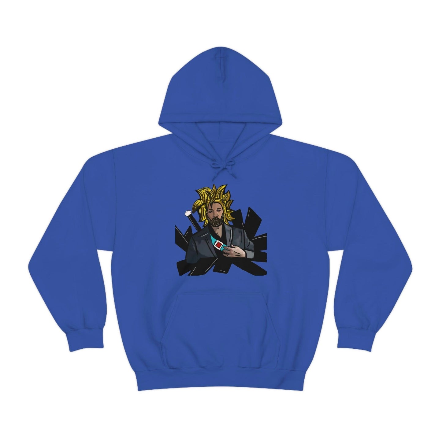 Super Saiyan Vale- Hooded Sweatshirt- Eric Vale - GtvStore