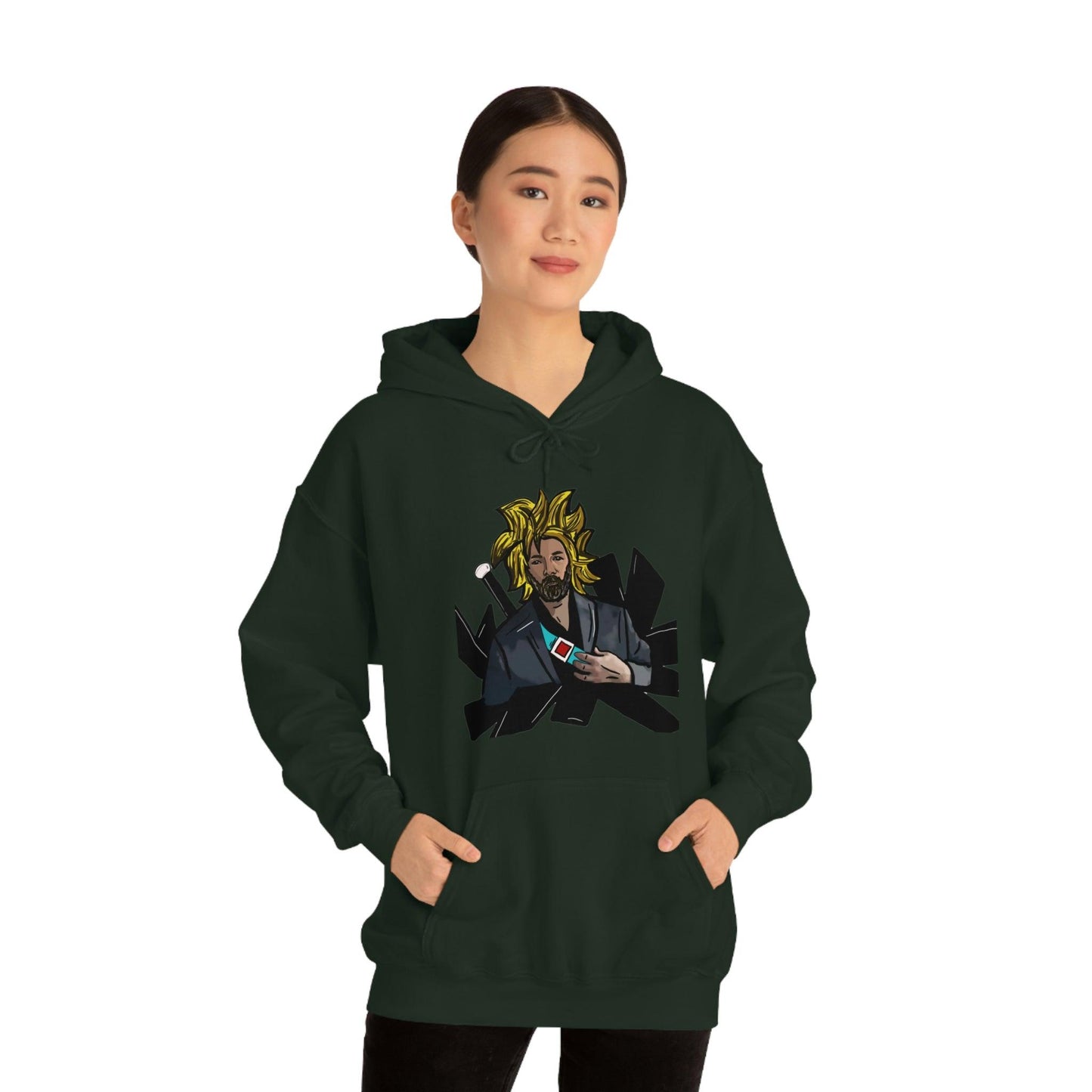 Super Saiyan Vale- Hooded Sweatshirt- Eric Vale - GtvStore