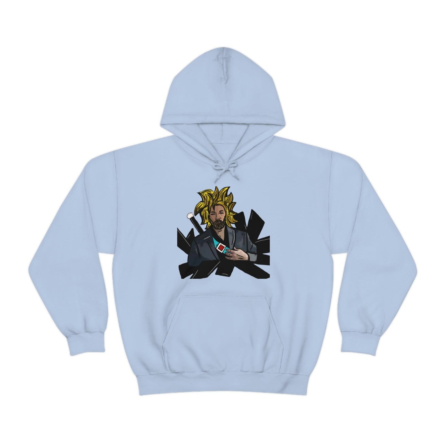 Super Saiyan Vale- Hooded Sweatshirt- Eric Vale - GtvStore