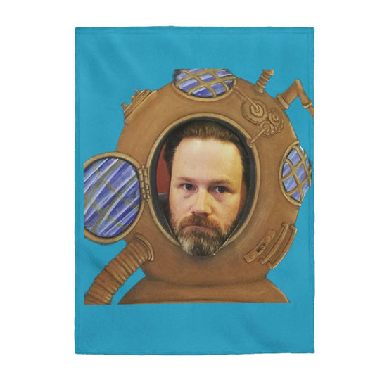 Eric Vale- Diver /Velveteen Plush Blanket - GtvStore