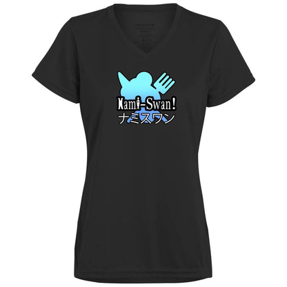 Eric Vale - Nami Swan Sanji Quote Ladies V-neck T-shirt - GtvStore