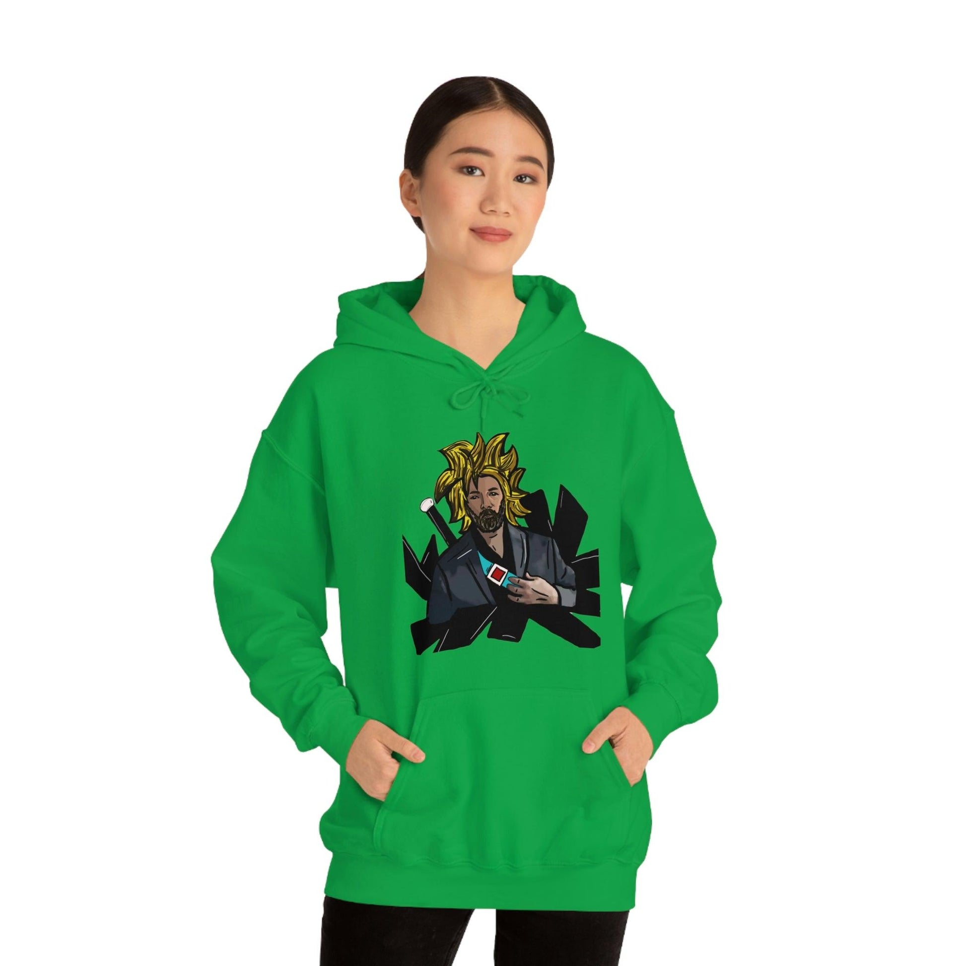 Super Saiyan Vale- Hooded Sweatshirt- Eric Vale - GtvStore