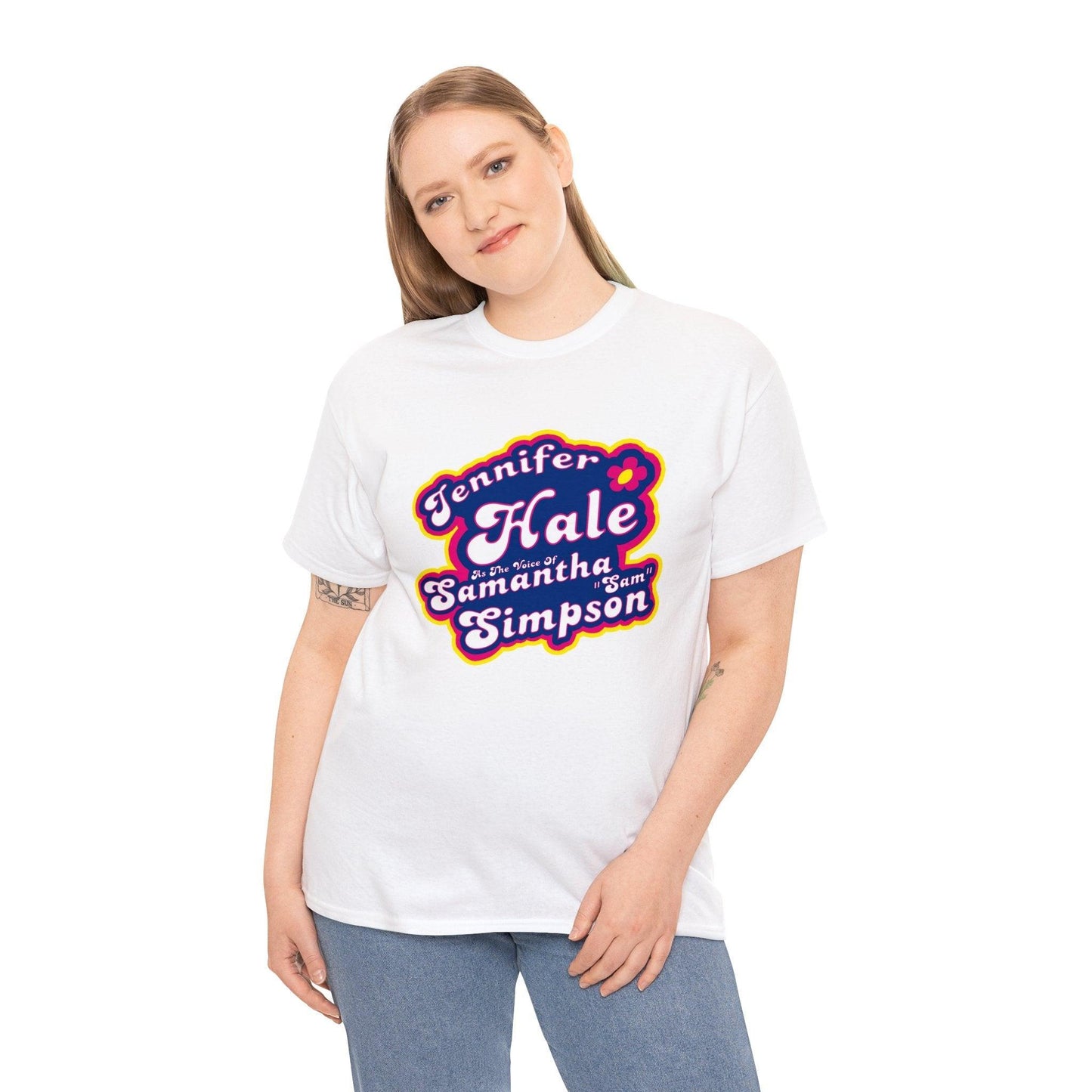 Jennifer Hale - As the Voice of Samantha "Sam" Simpson T-shirt - GtvStore