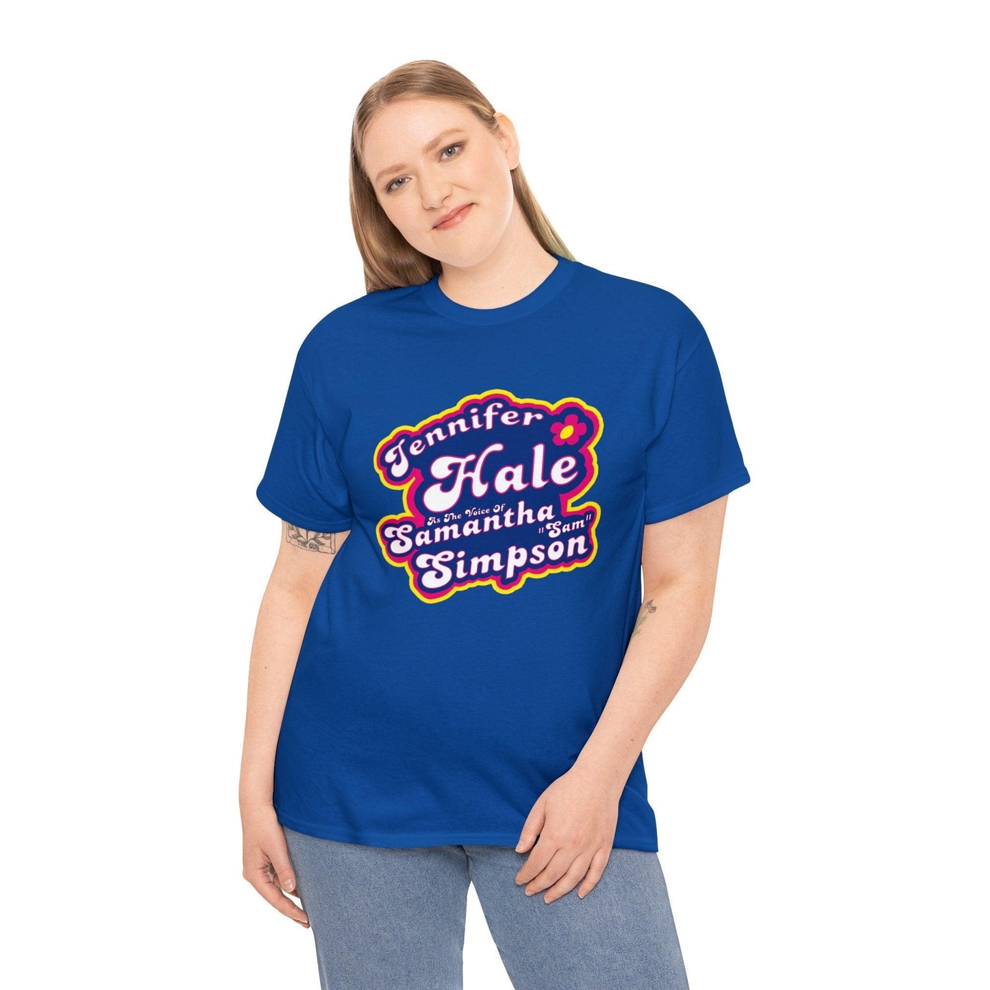 Jennifer Hale - As the Voice of Samantha "Sam" Simpson T-shirt - GtvStore