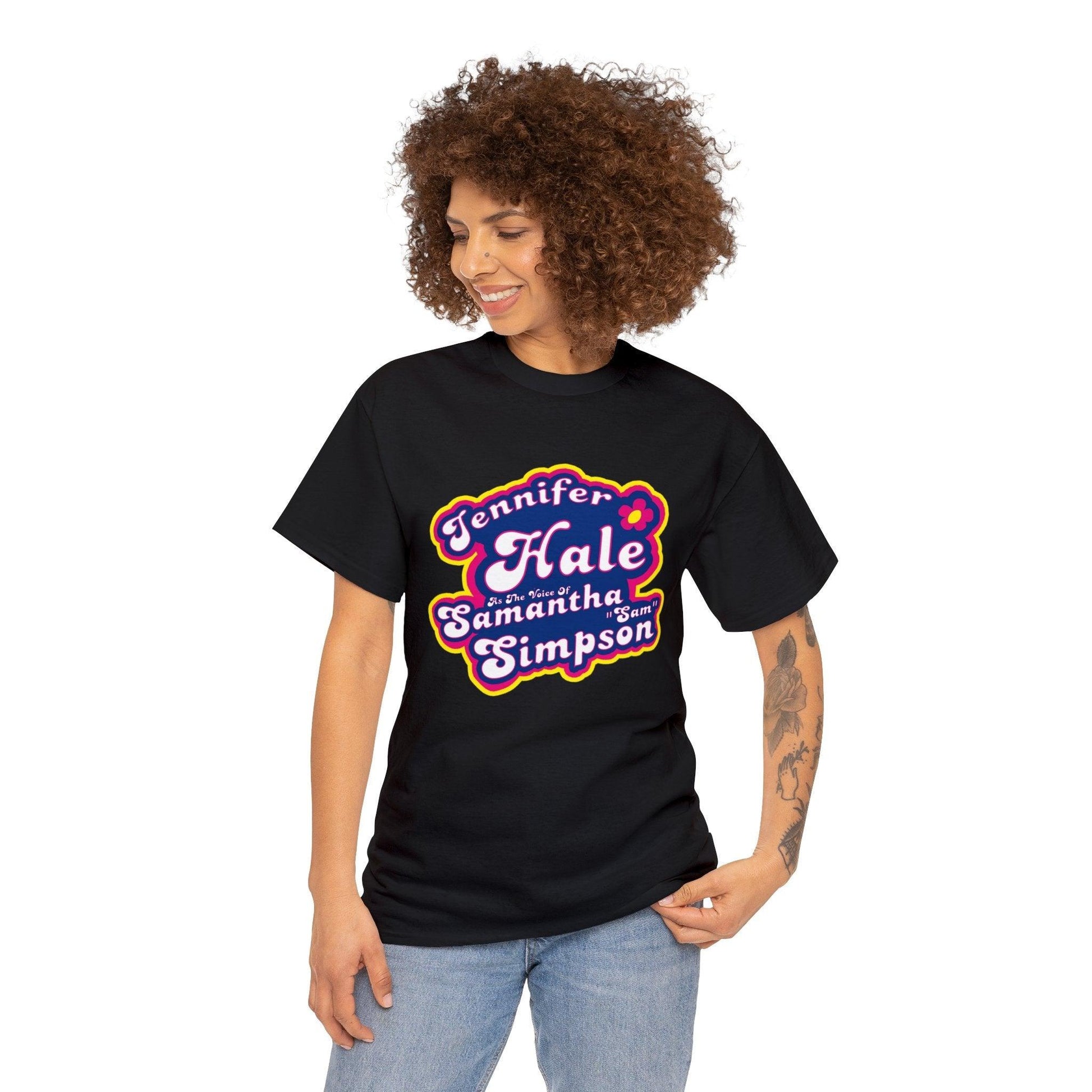 Jennifer Hale - As the Voice of Samantha "Sam" Simpson T-shirt - GtvStore