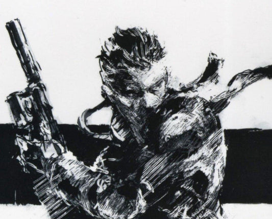 MGS Sketch Snake - Print - GtvStore