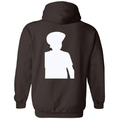 Rob Wiethoff- Sides Silhouette White/ Pullover Hoodie - GtvStore