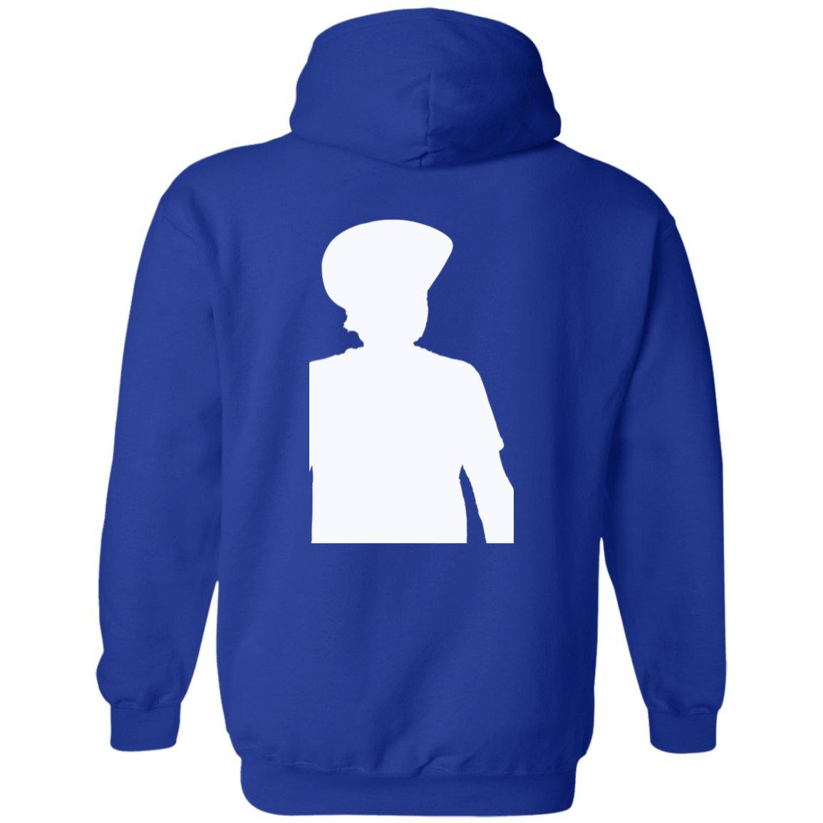 Rob Wiethoff- Sides Silhouette White/ Pullover Hoodie - GtvStore