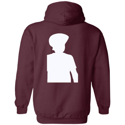 Rob Wiethoff- Sides Silhouette White/ Pullover Hoodie - GtvStore