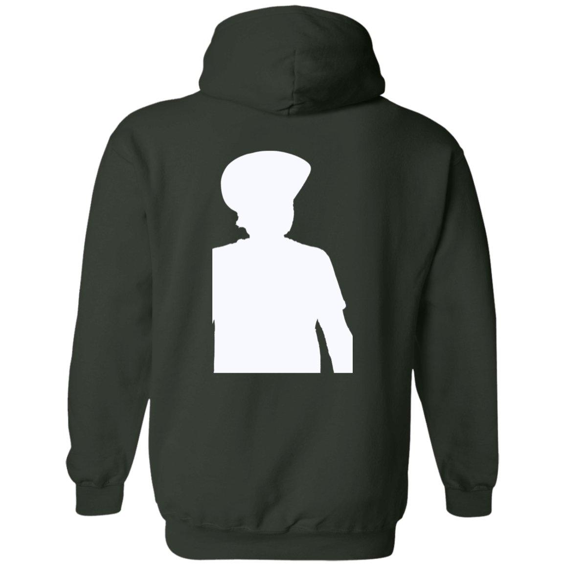 Rob Wiethoff- Sides Silhouette White/ Pullover Hoodie - GtvStore