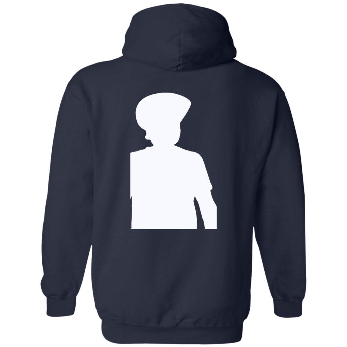 Rob Wiethoff- Sides Silhouette White/ Pullover Hoodie - GtvStore