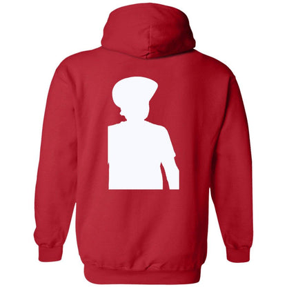 Rob Wiethoff- Sides Silhouette White/ Pullover Hoodie - GtvStore