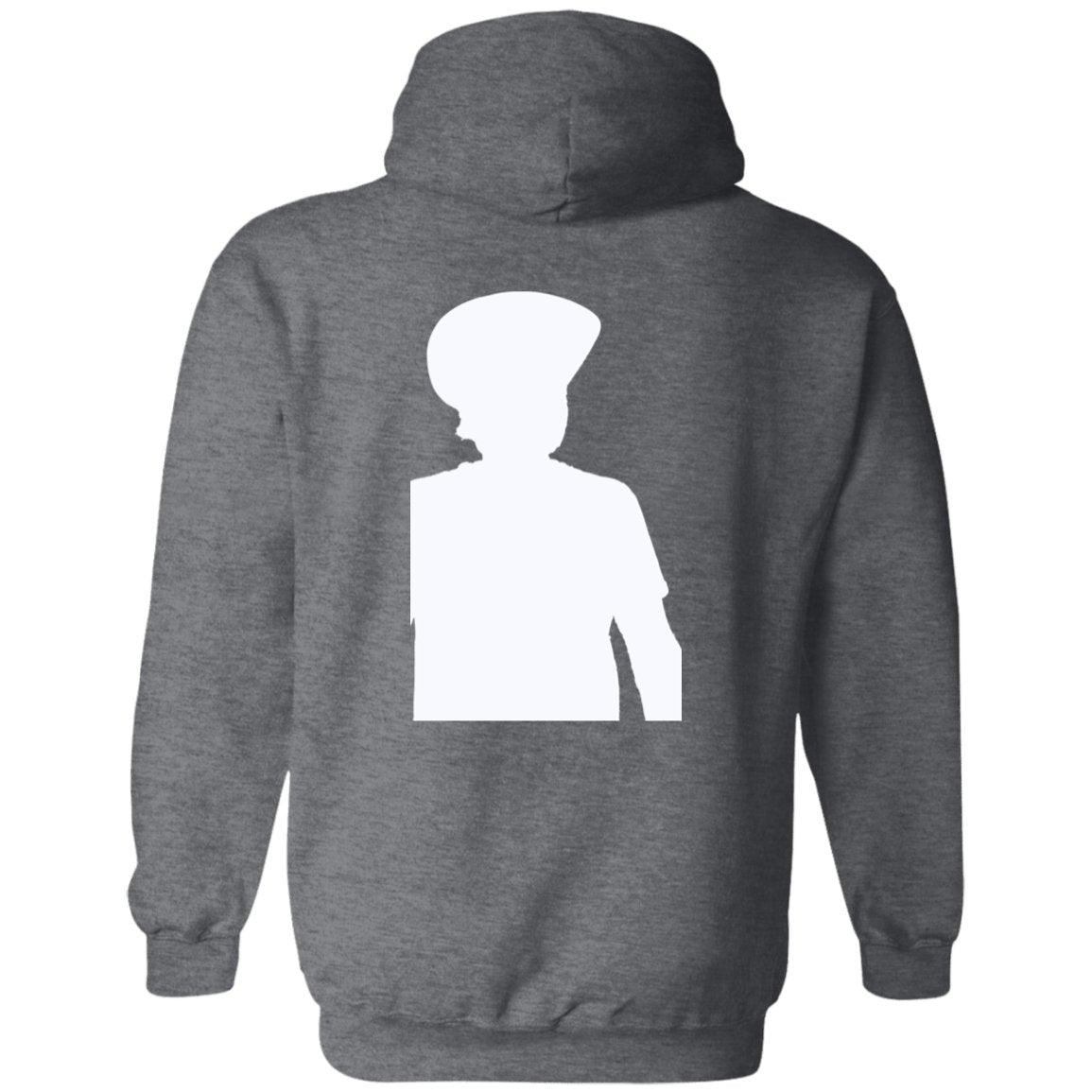 Rob Wiethoff- Sides Silhouette White/ Pullover Hoodie - GtvStore