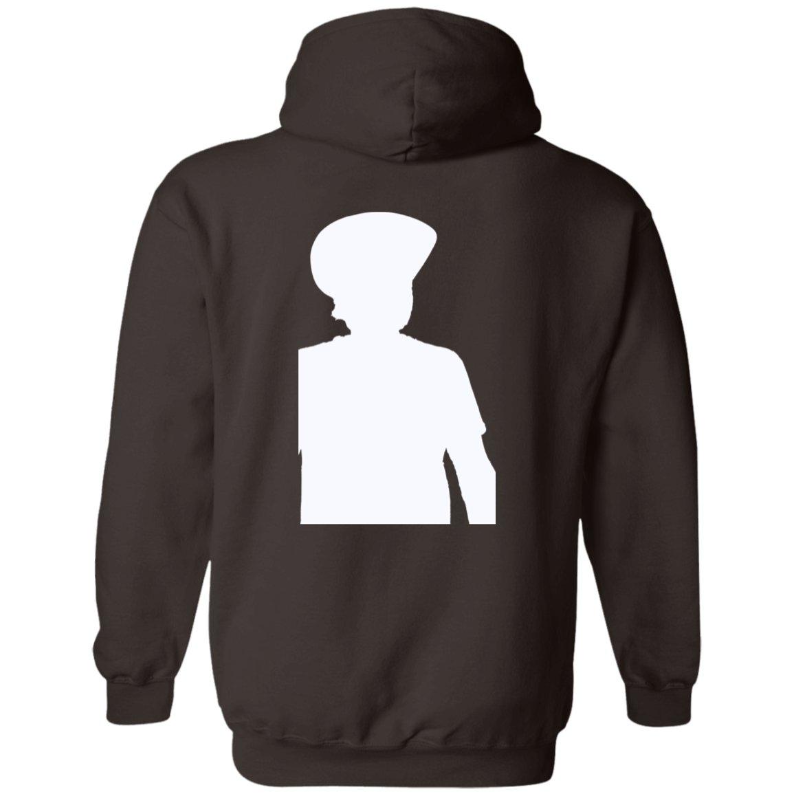 Rob Wiethoff- Sides Silhouette White/ Pullover Hoodie AUTOGRAPHED - GtvStore