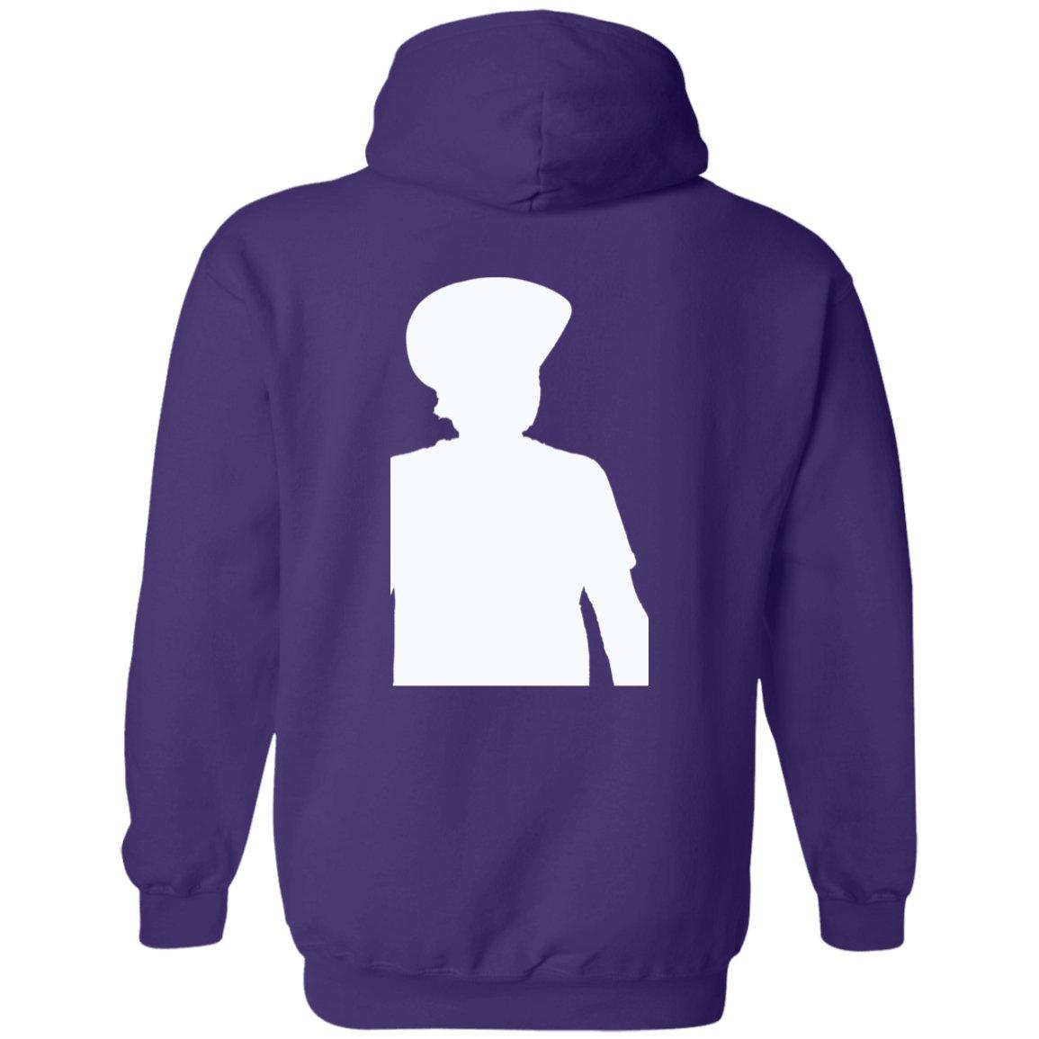 Rob Wiethoff- Sides Silhouette White/ Pullover Hoodie AUTOGRAPHED - GtvStore