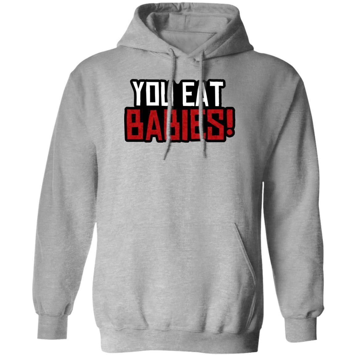 Rob Wiethoff - You Eat Babies! John Marston Quote Hoodie - GtvStore