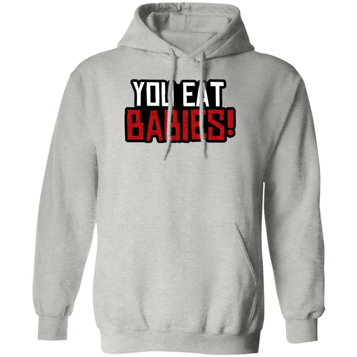 Rob Wiethoff - You Eat Babies! John Marston Quote Hoodie - GtvStore