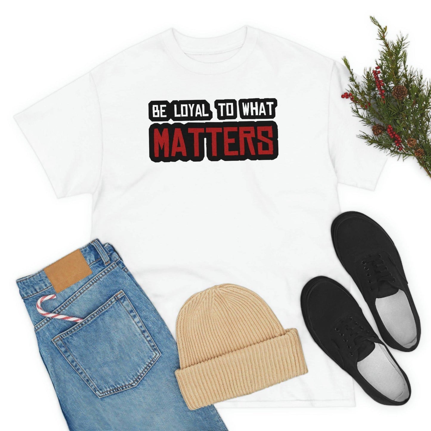 Roger Clark - Be Loyal To What Matters - Arthur Morgan Quote T-shirt - AUTOGRAPHED - GtvStore