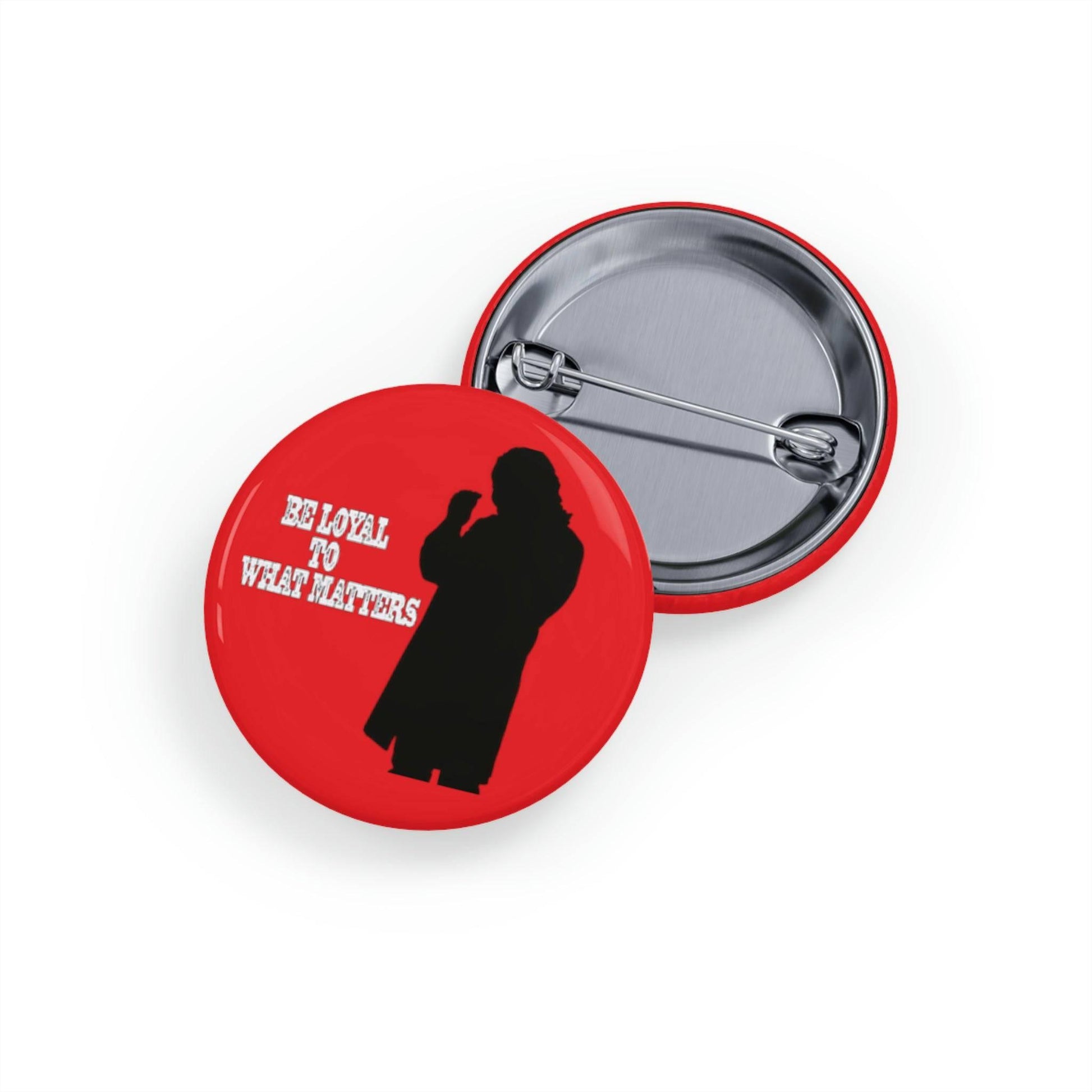 Roger Clark- Loyal Silhouette Round Pins - GtvStore