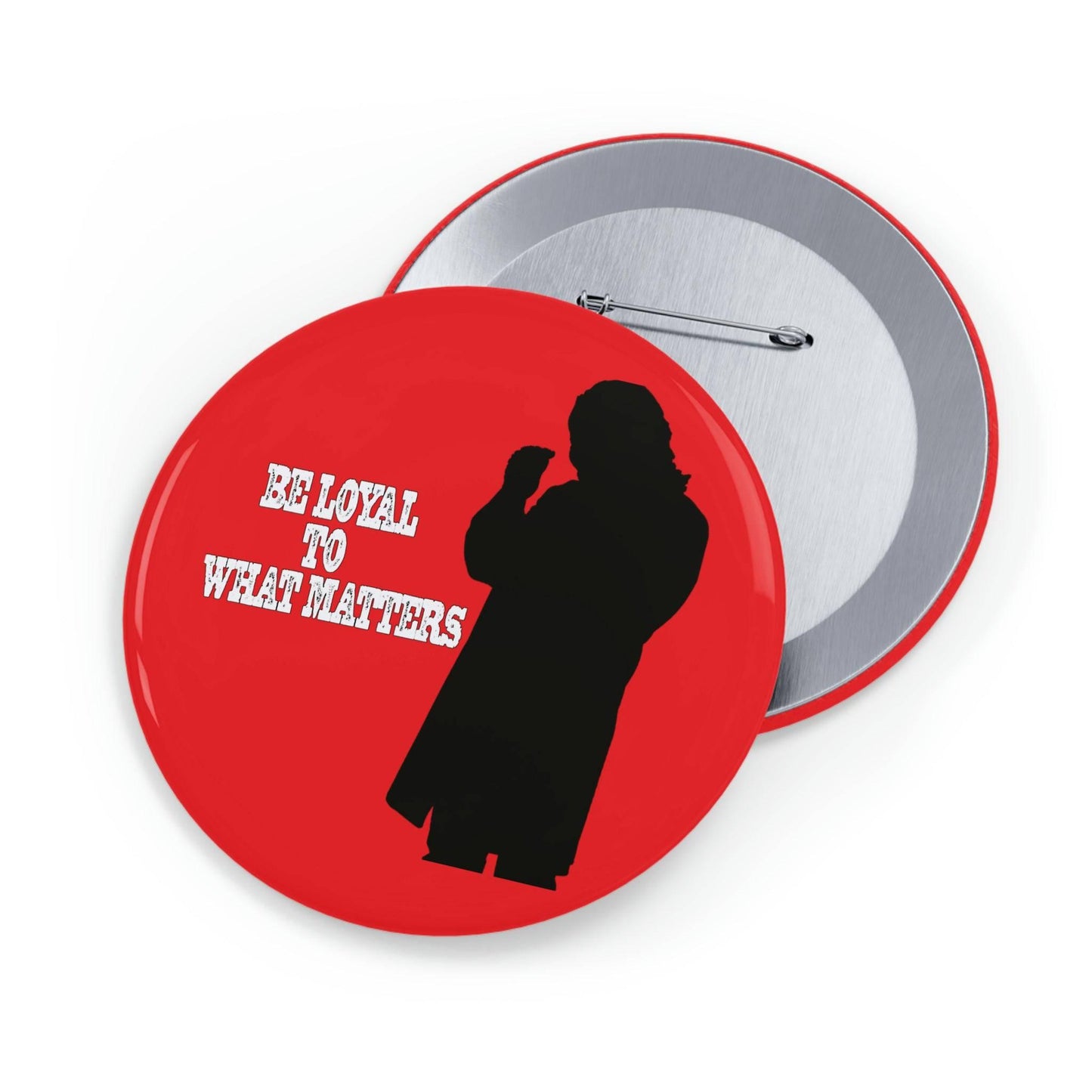 Roger Clark- Loyal Silhouette Round Pins - GtvStore