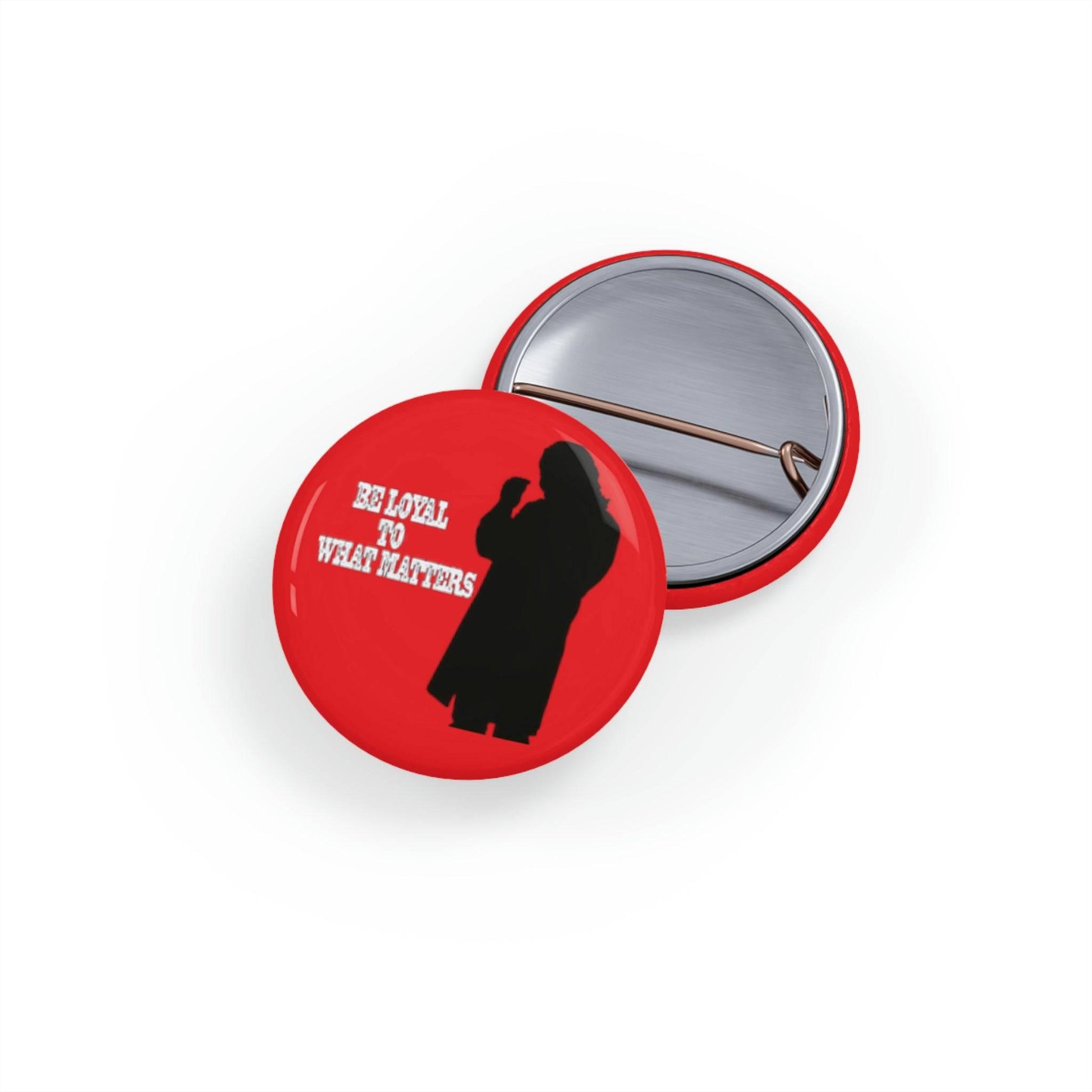 Roger Clark- Loyal Silhouette Round Pins - GtvStore