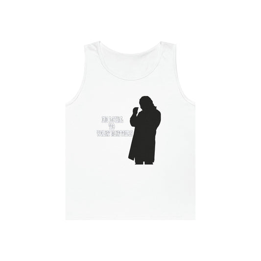 Roger Clark- Loyal Silhouette Unisex Heavy Cotton Tank Top - GtvStore