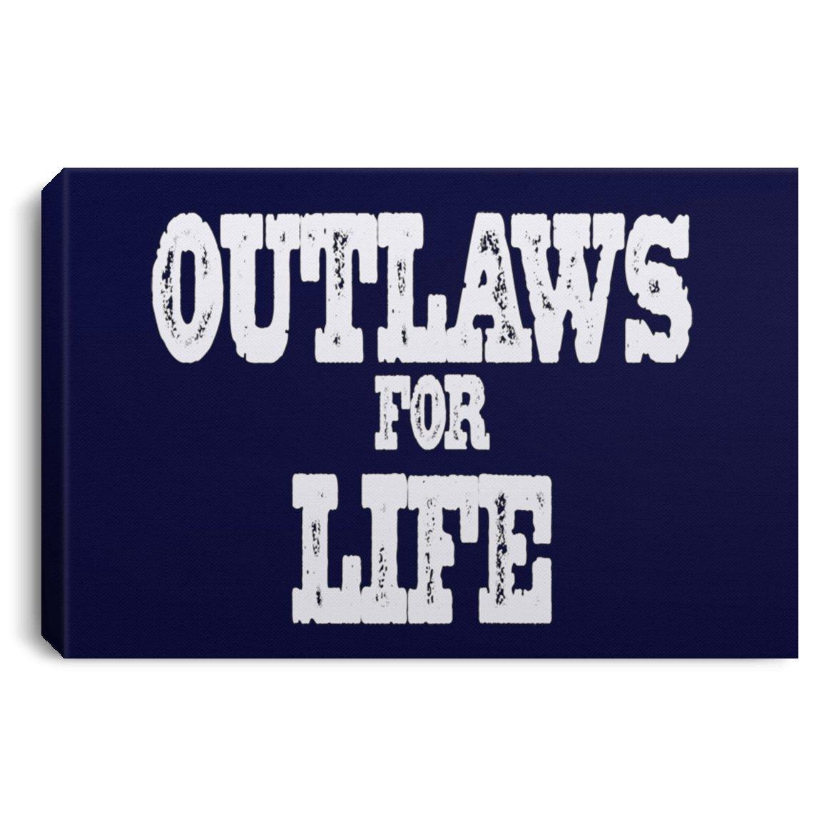 Roger Clark- Outlaws/ Landscape Canvas .75in Frame - GtvStore