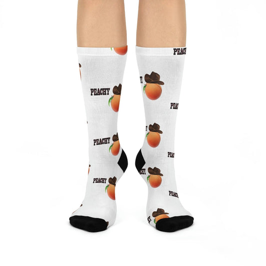 Roger Clark- Peachy/ Cushioned Crew Socks - GtvStore