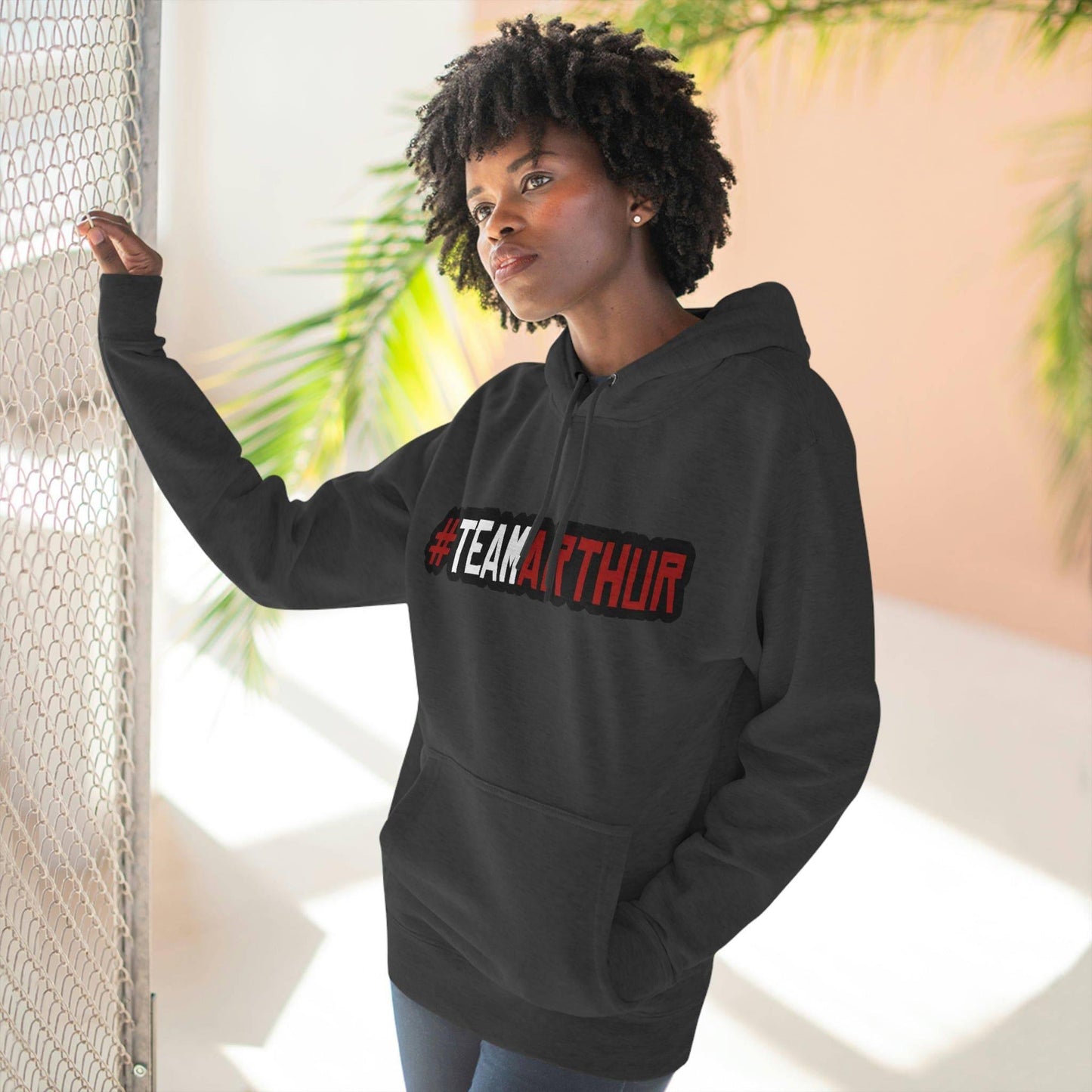 Roger Clark- #Team Arthur Pullover Hoodie - GtvStore