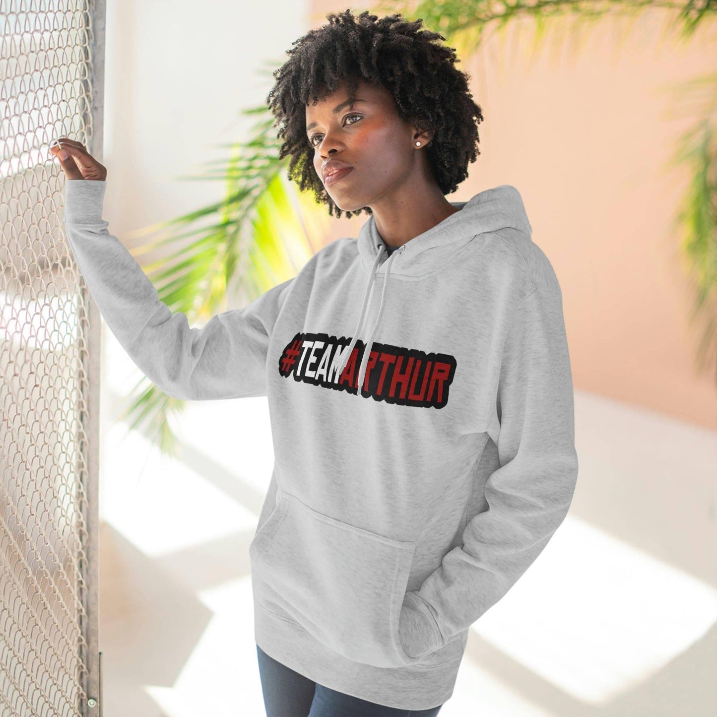 Roger Clark- #Team Arthur Pullover Hoodie - GtvStore