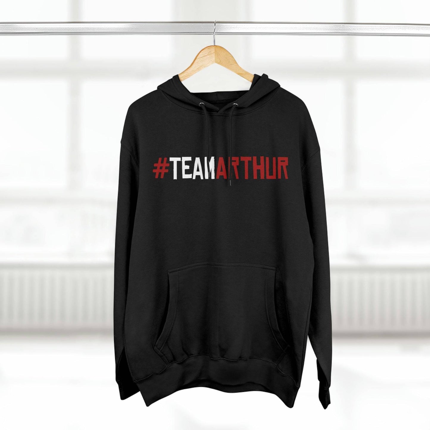 Roger Clark- #Team Arthur Pullover Hoodie - GtvStore