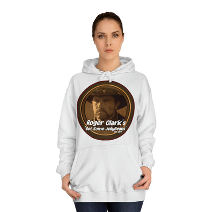 Roger Clark - You like Jelly beans back/Unisex College Hoodie - GtvStore