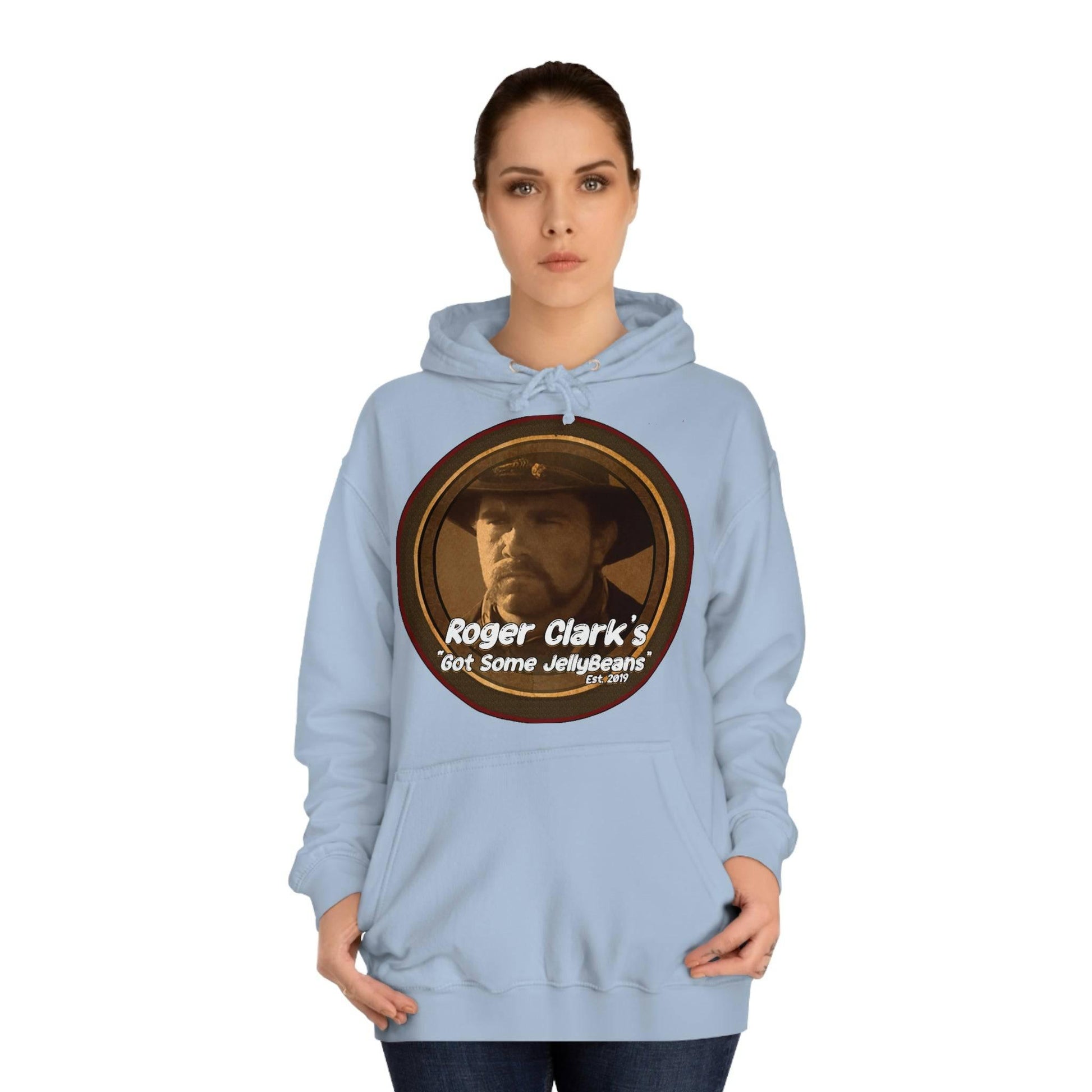 Roger Clark - You like Jelly beans back/Unisex College Hoodie - GtvStore