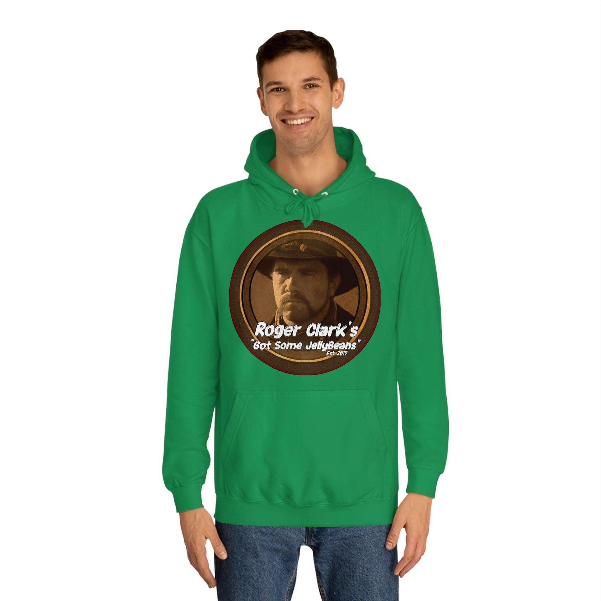 Roger Clark - You like Jelly beans back/Unisex College Hoodie - GtvStore