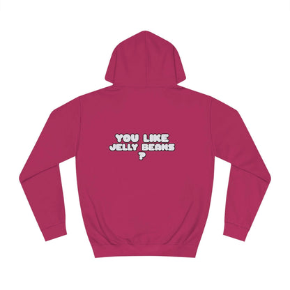 Roger Clark - You like Jelly beans back/Unisex College Hoodie - GtvStore